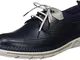 Fluchos Fuji, Scarpe Stringate Derby Uomo, Blu (Azul Marino), 40 EU