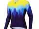 weimostar Bici lungo Jersey Uomini Ciclismo Maglie Mountain Strada Della Bicicletta Top MT...