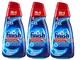 3x Finish All in 1 Max Powergel Detersivo Lavastoviglie, Regular, 650 ml ciascuno