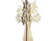 Albero di Ulivo da Tavolo in Legno Compensato, Soprammobile 3D Decorativo, Espositore con...