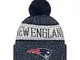 New Era Knitted Onfield Sport Beanie England Patriots