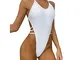 Faringoto Costume da bagno sexy da donna costume da bagno perizoma costume da bagno intero...