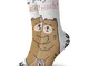 Drempad Luxury Calze Love You Beary Much Adult Short Socks Cotton Funny Socks for Mens Wom...