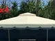 Telo Sabbia 500 gr Copetura Gazebo 3x4 Ricambio Impermeabile Doppia Balza Camino Antivento...