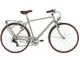 Alpina Bike, Bicicletta Uomo 7v Free Time,Ghiaia,28", Alluminio