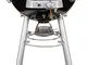 Outdoorchef Leon 570 G, Barbecue a Gas, Diametro 54 cm, Nero