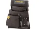 STANLEY STST1-80114 Fodero porta utensili in cuoio, Giallo/Marrone