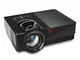 GJZhuan Proiettore VS67 LED Home HD 1080P Home Theater 3000: 1 Sorgente di Luce A Contrast...