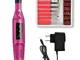 Set elettrico per manicure e pedicure, kit per la cura delle unghie: mini kit per la lucid...