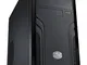 Cooler Master CM Force 500 Case per PC 'ATX, microATX, USB 3.0, Pannello Laterale in magli...