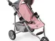 Bayer CHIC 2000 612 15 Jogging Lola - Passeggino per Bambole, Colore: Rosa Melange