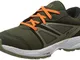 SALOMON Sense CSWP J, Scarpe da Trail Running Unisex-Adulto, Verde (Forest Night/Black/Mer...