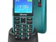 Uleway Telefono Cellulare per Anziani con Tasti Grandi,Funzione SOS HAC|2.4" Display | Sup...