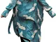 LikeJump Donna Cotone Cardigan Vestito Lungo da Spiaggia Abito Maxi Kimono Costume da Bagn...