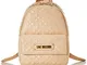 Love Moschino Jc4004pp1a, Borsa a Zainetto Donna, Beige (Naturale), 14x29x37 cm (W x H x L...