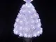 Arcoiris® Albero di Natale in fibra con luci LED Albero di Natale con cambio di colore Luc...