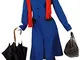 Costume babysitter Mary Poppins 80718 TG.UNICA