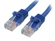 STARTECH.COM Cavo di Rete Ethernet Antigroviglio Rj45 UTP Categoria 5E Cat 5E, Cavo Patch...