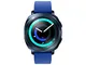 Samsung Gear Sport Smartwatch, Blu, GPS, Impermeabile 5ATM, Lettore MP3 Integrato [Version...