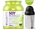 +WATT SOY 221 750 gr. PROTEINE VEGETALI ISOLATE DELLA SOIA VEGANE + SHAKER (CACAO)