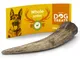 Natural Dog Treats - Corna di Cervo per Cani 100% Naturale - Osso di Cervo Per Cani Piccol...