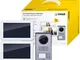 Vimar K40916 Kit Videocitofono 7" Touch Screen Bifamiliare Con Alimentatore Multispina, ‎G...