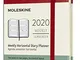 (modello precedente) - Moleskine 12 Mesi, anno 2020 Agenda Settimanale Orizzontale, Copert...