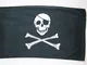 AZ FLAG Bandiera Pirata Teschio 90x60cm - Bandiera dei Pirati 60 x 90 cm
