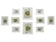 SONGMICS Set di 10 Cornici per Foto, Due 20 x 25 cm (8 x 10 Pollici), Quattro 13 x 18 cm (...