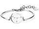 Bracciale rigido donna in acciaio con centrale CANCRO con swarovski BROSWAY BHK14