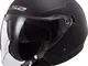 Casco moto LS2 OF573 TWISTER II SINGLE MONO MATT Nero, Nero, M