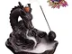 Home Dragon Backflow Holder with 10PCS Porta Incenso Bruciatore del Drago in Ceramica Art...