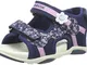 Geox Baby Agasim Girl, Sandali Bimba, Blu (Navy C4002), 25 EU