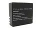 Easypix GoXtreme – Batteria per visione 4 K da 1050 mAh, colore: nero