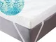 Bedsure Topper Matrimoniale Memory Foam - Correttore Materasso 160x190 con Altezza 7cm, Ma...