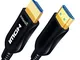 Shuliancable Cavo HDMI Fibra Ottica, Cavo HDMI 2.0 Supporta 4K@60Hz HDR, 4: 4: 4,18Gbps Vi...