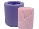 Stampi per Candele in Silicone Stampo per Candela Rotondo in Silicone Forma di Candela per...