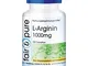 L-Arginina 1000mg - Arginina pura e vegana - 120 Compresse