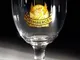 'Grimbergen "bordo oro di Belgio Bicchieri da birra, 2 pezzi