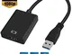 COMBLU Adattatore da USB a HDMI, da USB 3.0/2.0 a HDMI 1080P Full HD (da Maschio a Femmina...