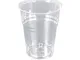 Palucart 300 Bicchieri Biodegradabili 200 ml RIGIDI CRISTALL compostabili PLA Tazza monous...