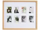 AmazonBasics - Cornice per fotografie Instax - 8 aperture, 8 x 5 cm, naturale