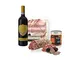 Kit Aperitivo "Sapori toscani" con vino Rosso di Montalcino, salame gran filetto al tartuf...