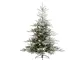 Decoris Albero Snowy Grandis Fir Prelit Micro LED 210 Cm - 550 Luci Bianco Caldo