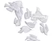 LOVIVER 12pcs Mini Coriandoli di Paloma Decorazione Baby Shower Set di Forniture per Matri...