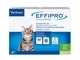 Virbac 104069012 EFFIPRO' CAT 4PIP - Antiparassitario per Gatti, Confezione da 4 Pipette