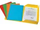 Cartellette 25 pezzi 3 lembi Bristol 25x33 cm 200 g/mq 5 colori x 5 pz.