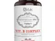 VITAMINA B COMPLEX Alto Dosaggio Dulàc 90 Compresse Made in Italy con Vit B5, B6, B2, B1,...