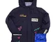 Desigual Piumino Corto Bambina CHAQ Grebe 18WGEW38 con Zip 7/8 Blu