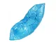 Rosenice, Copriscarpe in plastica usa e getta, 100 pezzi, colore: Blu
